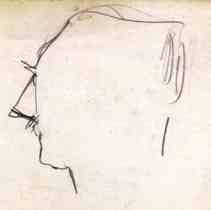 Hitler self portrait