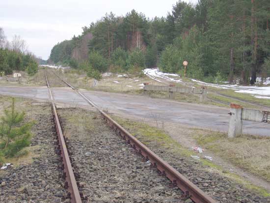 Treblinka railroad spur