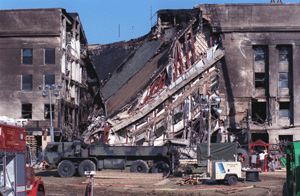 Pentagon damage